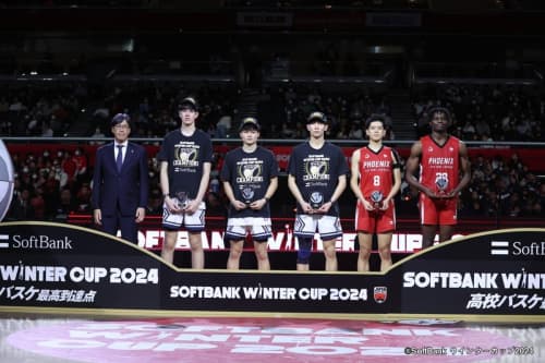 フォトギャラリー | SoftBank ウインターカップ2024 令和6年度 第77回全国高等学校バスケットボール選手権大会