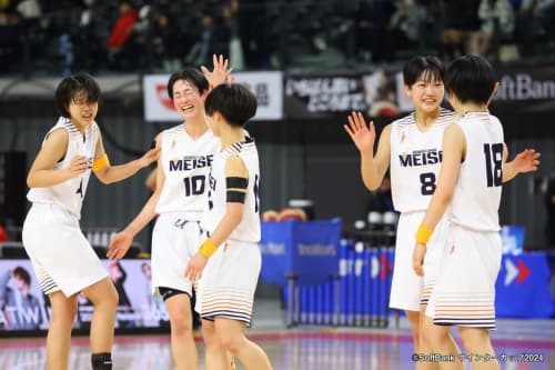 女子1回戦 仙台大学附属明成vs奈良文化12