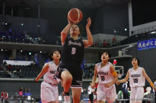 女子1回戦 仙台大学附属明成vs奈良文化4