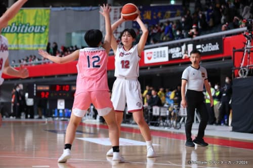 女子1回戦 大阪薫英女学院vs四日市メリノール10