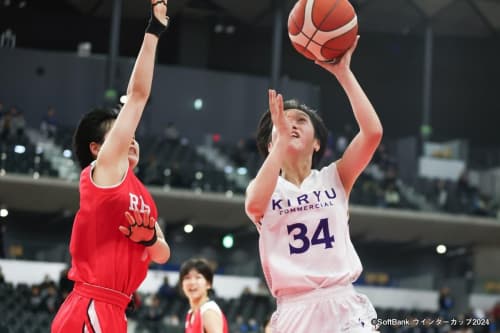 女子1回戦 桐生市立商業vs足羽12