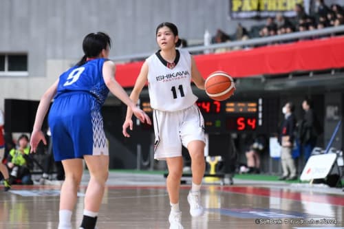 女子1回戦 県立石川vs鵬学園10