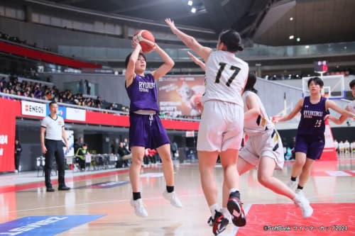 女子1回戦 高知中央vs龍谷富山8