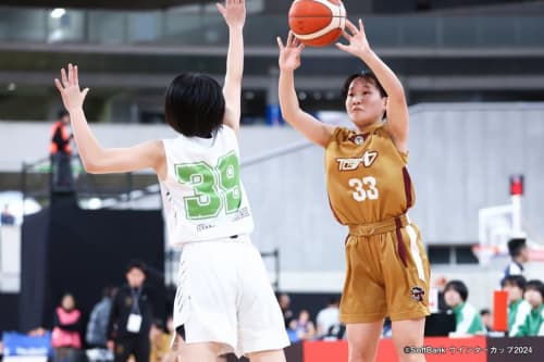 女子2回戦 三田松聖vs府立鳥羽8