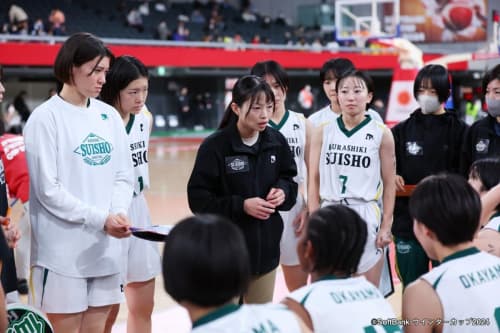 女子2回戦 倉敷翠松vs精華女子8