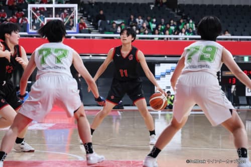 女子3回戦 三田松聖vs岐阜女子15