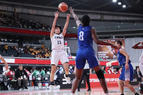 女子3回戦 日本航空vs鵬学園10