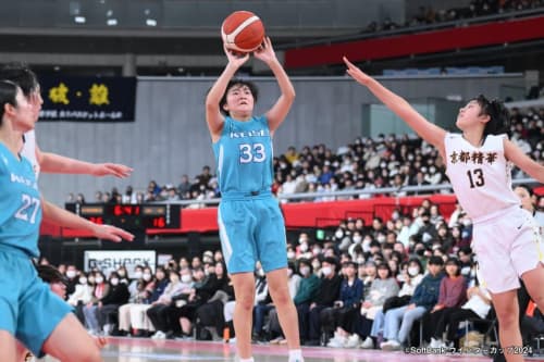 女子決勝 京都精華学園vs慶誠11