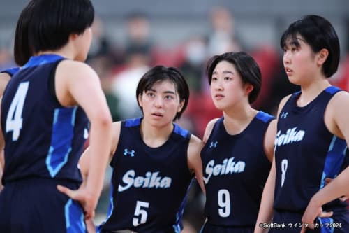 女子準決勝 京都精華学園vs精華女子1