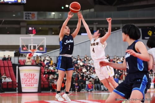 女子準決勝 京都精華学園vs精華女子6