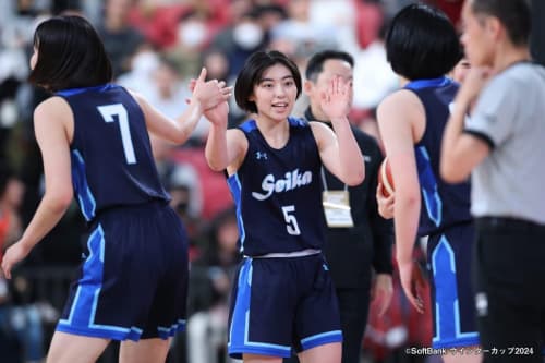 女子準決勝 京都精華学園vs精華女子8