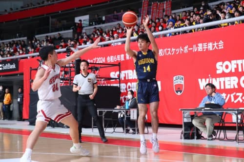 男子2回戦 県立川内vs國學院大學久我山10