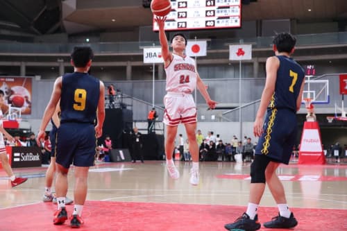 男子2回戦 県立川内vs國學院大學久我山3