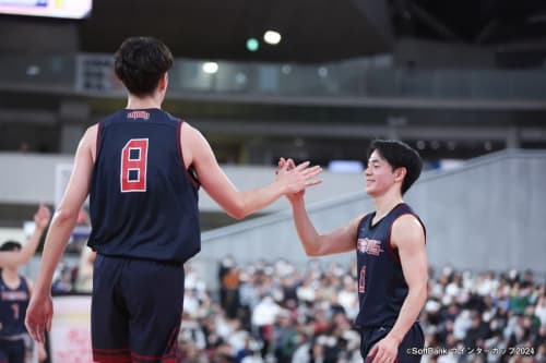 男子準々決勝 八王子学園八王子vs福岡大学附属大濠32