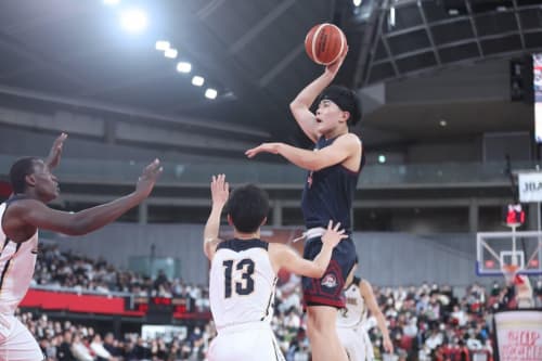 男子準々決勝 八王子学園八王子vs福岡大学附属大濠5 (1)